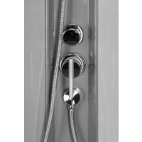 Душевая кабина Saniteco SNT-92 90х90 (серый/тонированное стекло)