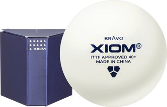 Мяч для настольного тенниса Xiom Bravo (3 звезды, 6 шт.)