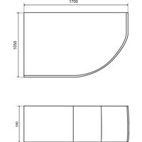 Ванна Lauter Geneva 170x105 2103170L