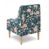 Интерьерное кресло Mio Tesoro Одос Принт (цветы/микровелюр)