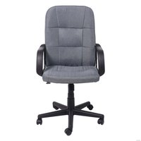 Офисное кресло AksHome Leonidas (пластик/ткань, темно-серый)