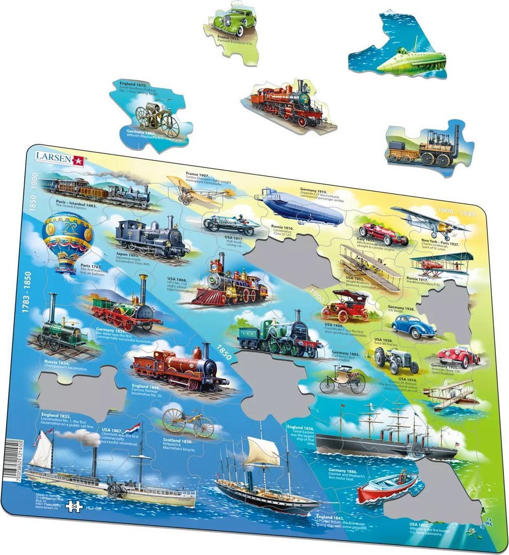 

Пазл Larsen История транспорта HL7