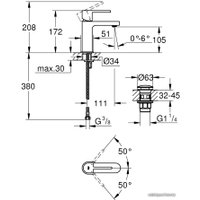 Смеситель Grohe Plus 33163003