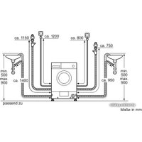 Стирально-сушильная машина Siemens WK14D541