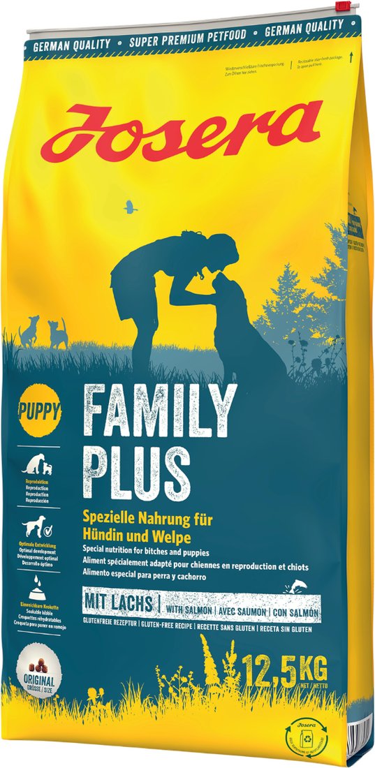 

Сухой корм для собак Josera Family Plus Reproduction Puppy 12.5 кг