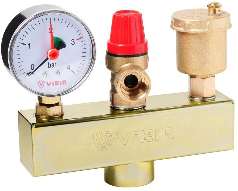 Запорная арматура Vieir Группа безопасности котла AQ1113