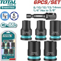 Набор головок слесарных Total THKISD38062