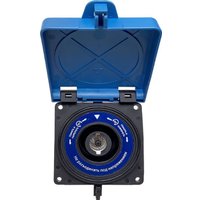 Розетка промышленная КС YHT BX3 0400B01 1Р 400А 1000В IP68 0400B01 (синий)