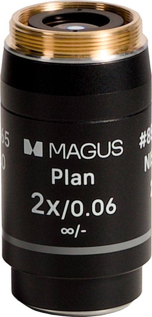 Объектив Magus 2PL60 Plan 2х/0.06 ∞/- H60 мм 85065