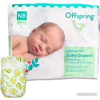 Подгузники Offspring NB 2-4 кг Авокадо OF01NB26AVO (26 шт)