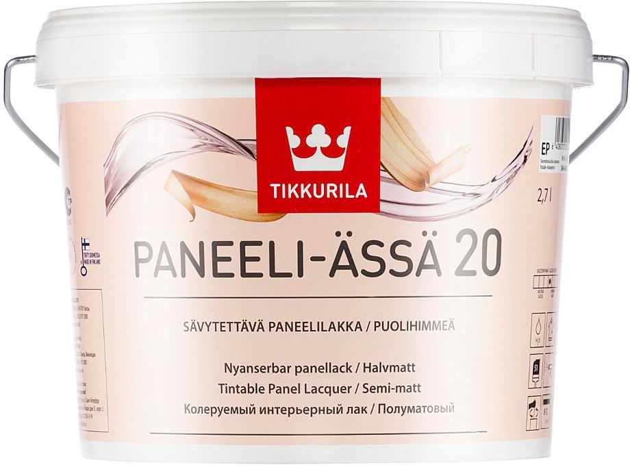 

Лак Tikkurila Paneeli Assa 2.7 л