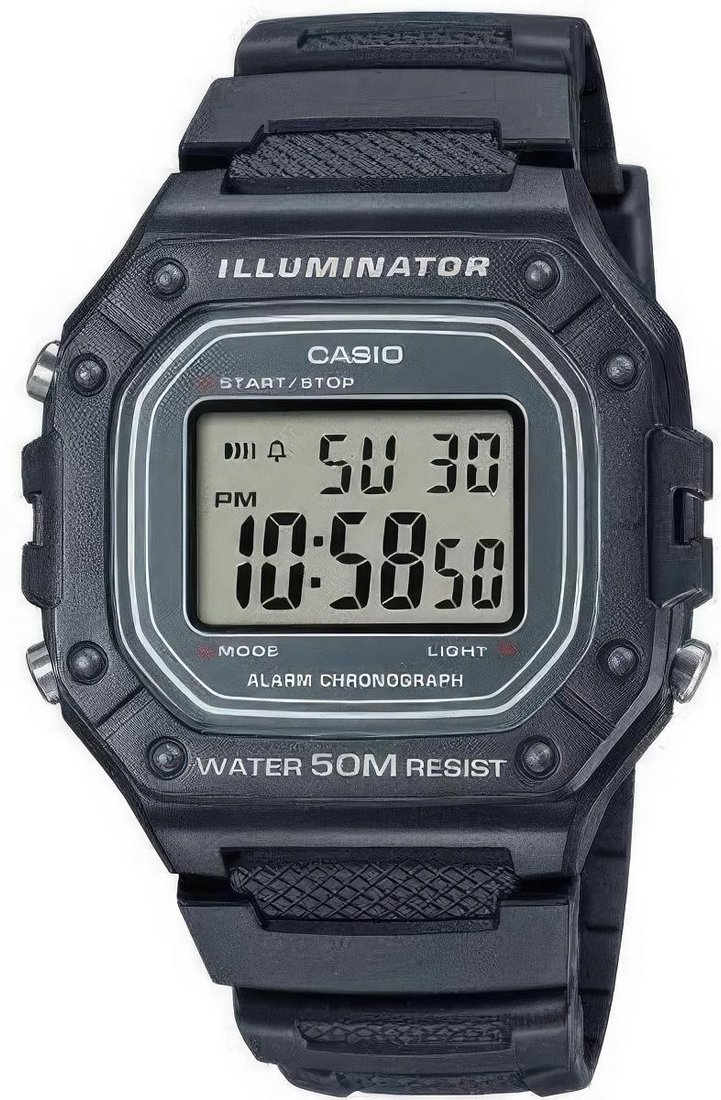 

Наручные часы Casio Illuminator W-218H-8A