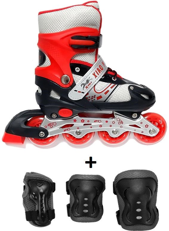 

Роликовые коньки Relmax P01-Set Red (р. 35-38, красный)