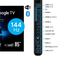 MiniLED телевизор Blaupunkt 85MCG6000T
