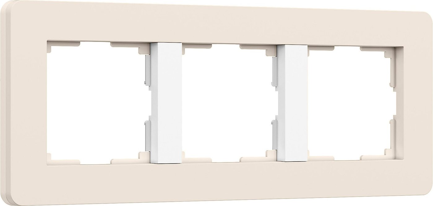 

Рамка Werkel Split W0033066 (айвори/белый, Soft-Touch)