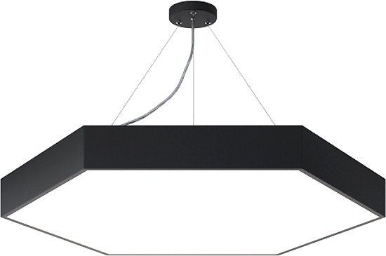 

Подвесная люстра ЭРА Geometria Hexagon SPO-170-B-40K-062-LM Б0059179