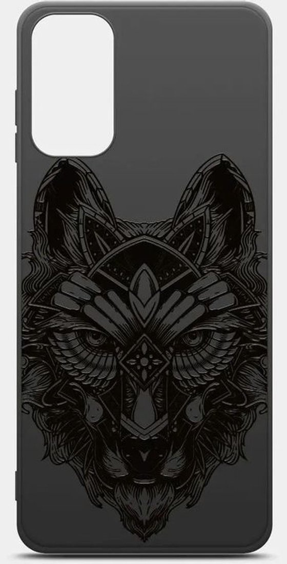 Чехол для телефона BoraSCO ArtWorks для Samsung Galaxy M52 50946 (черный/рисунок)