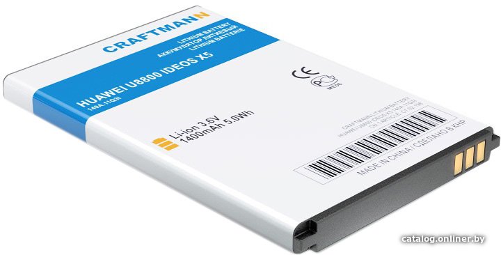 Аккумулятор для телефона Craftmann C1.02.198 (совместим с Huawei HB4F1)