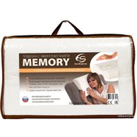 Ортопедическая подушка EcoSapiens Memory ES-78030 (50x32)
