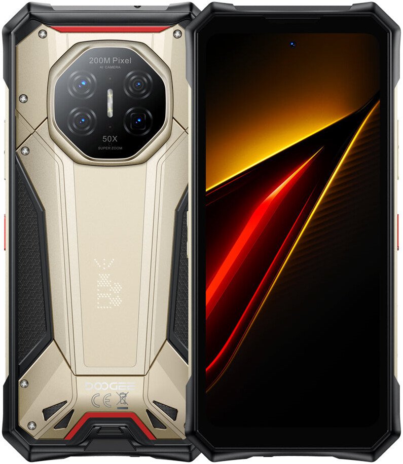 

Телефон Doogee S300 Pro 16GB/512GB (золотистый)