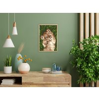 Картина по номерам ФРЕЯ Милый львенок PNB/PS-099