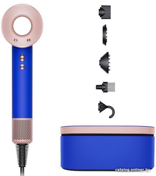 Фен Dyson HD07 Supersonic (евровилка, синие румяна)