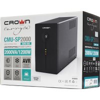 Источник бесперебойного питания CrownMicro CMU-SP2000 Euro USB