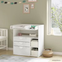 Детский комод Ikea Смостад 593.921.62 (белый)