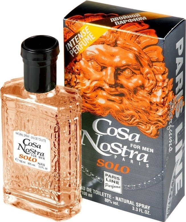 

Туалетная вода Paris Line Cosa Nostra Solo For Men EdT 100 мл