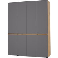 Шкаф распашной Modern Тифани Т41 (золотистый дуб/графит) в Лиде