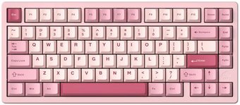Клавиатура Wobkeys Rainy75 Pro Pink (Kailh Cocoa, нет кириллицы)