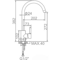 Смеситель Ledeme LS4299D