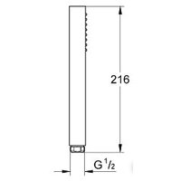 Душевая лейка Grohe Euphoria Cube Stick 27698000