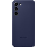 Чехол для телефона Samsung Silicone Case S23+ (темно-синий)