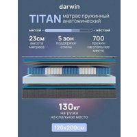 Матрас Darwin Titan 120x200