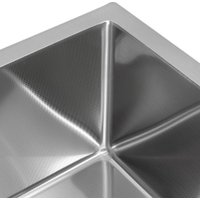 Кухонная мойка ARFEKA ECO AR 450*450 SATIN DECOR MILLET GRAINS (настольная)