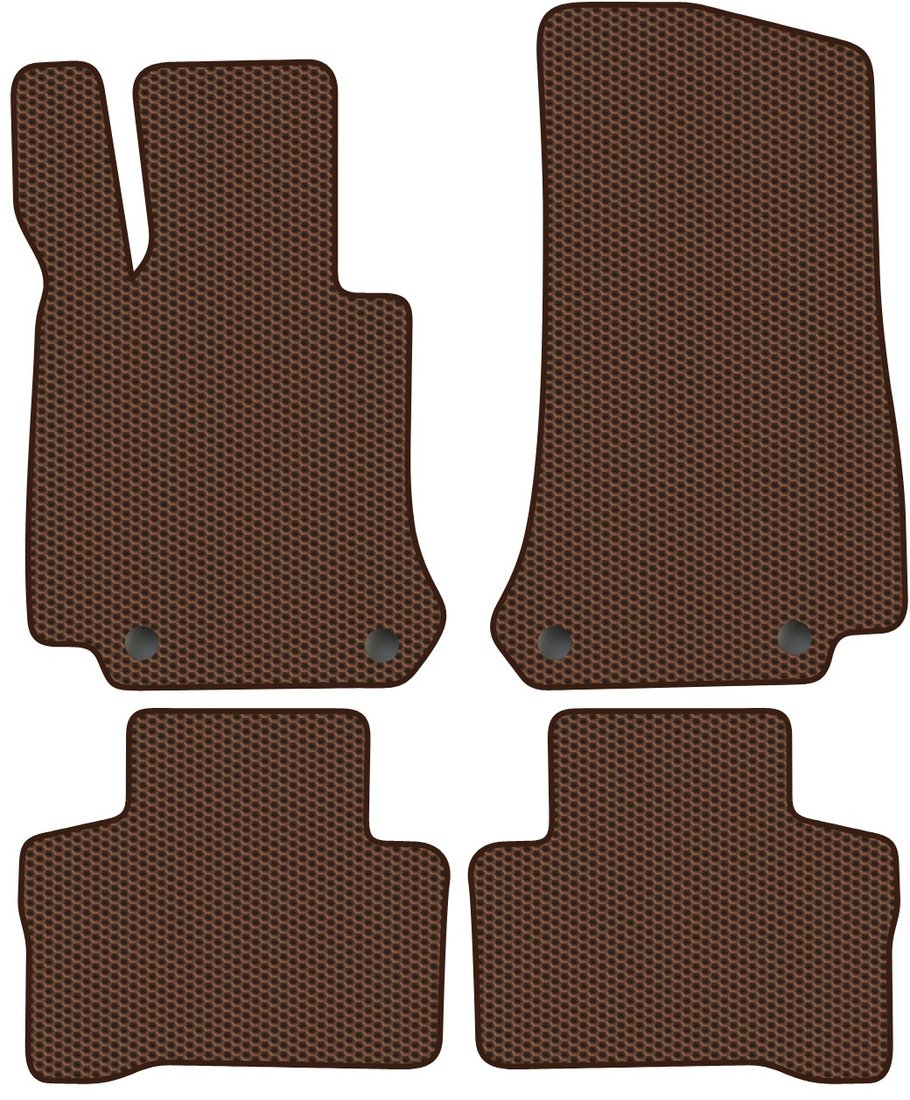 

Комплект ковриков для авто Alicosta Mercedes-Benz GLC Coupe I (suv / C253) 2016 - 2022 (коричневый, сота)