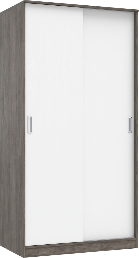 

Шкаф-купе Кортекс-мебель Лагуна ШК01-00 (орех элия/белый)