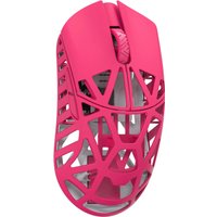 Игровая мышь WLMouse Beast X Pro Omron Side Slits (розовый)