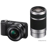 Беззеркальный фотоаппарат Sony Alpha NEX-3NY Double Kit 16-50mm + 55-210mm