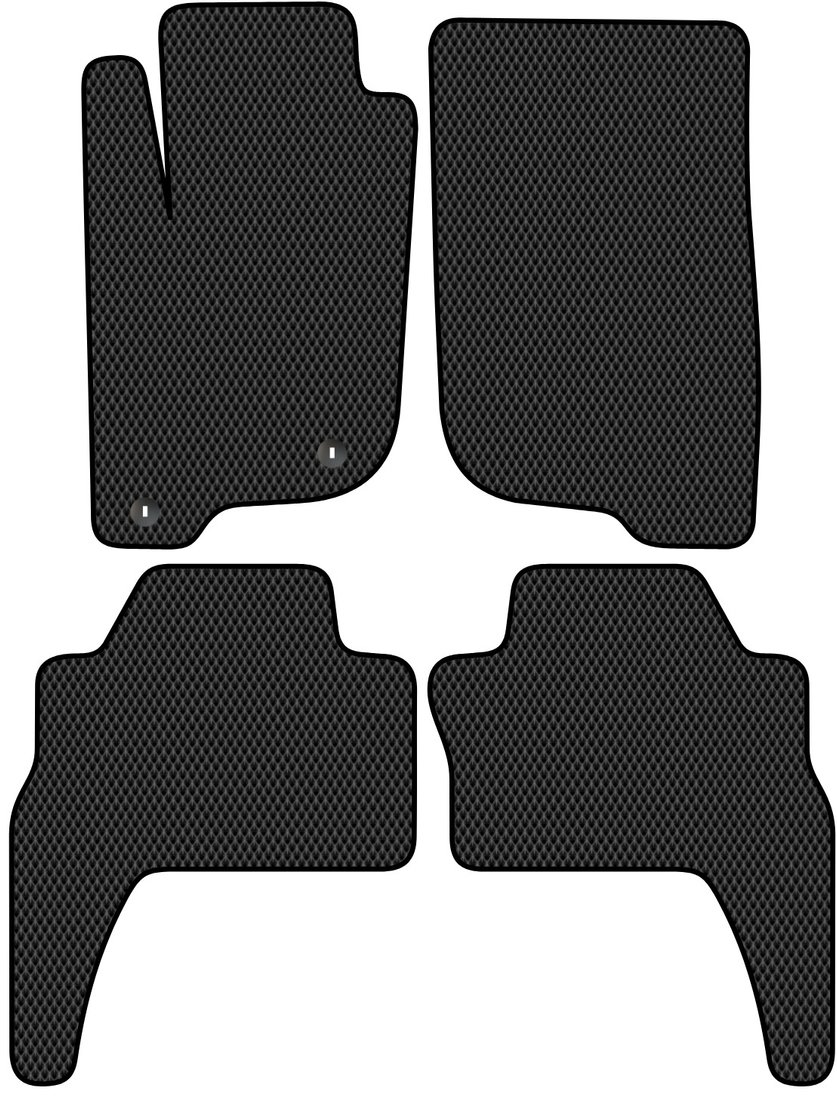 

Комплект ковриков для авто Alicosta Mitsubishi Pajero Sport III (suv) 2016 - Н.В. (черный, ромб)