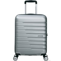 Чемодан-спиннер American Tourister Flashline Sky Silver 55 см