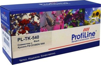 Картридж ProfiLine PL-TK-540K (аналог Kyocera TK-540K-Bk)