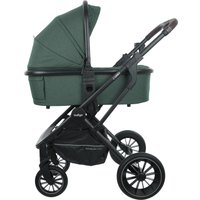 Универсальная коляска Indigo Carry (3 в 1, зеленый)