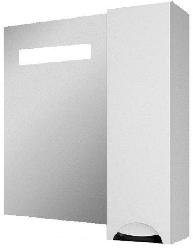 

Домино Шкаф с зеркалом Грация 60 (правый, с подсветкой LED)