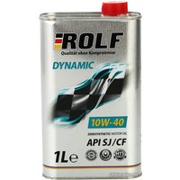 Моторное масло ROLF Dynamic 10W-40 SJ/CF 1л