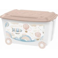 Ящик для хранения Пластишка 43138093252 (темно-бежевый)