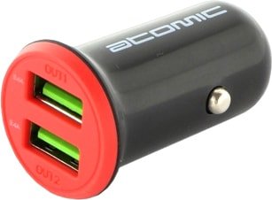 

Автомобильное зарядное Atomic C206 microUSB