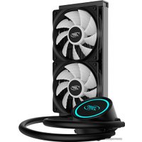 Жидкостное охлаждение для процессора DeepCool GAMMAXX L240T Blue DP-H12RF-GL240TB