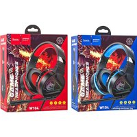 Наушники Hoco W104 (черный/красный)